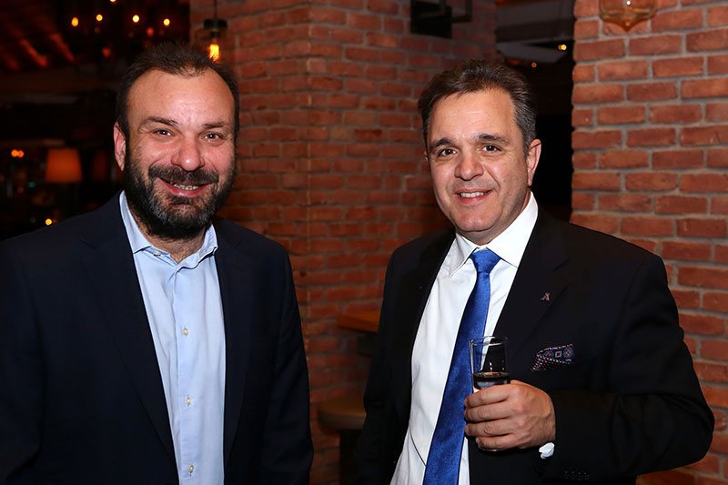 Ο Ταμίας Δ.Σ. ΣΑΑΚ Ανατόλια κ. Μιχάλης Μουταφίδης με τον Πρόεδρο Δ.Σ. ΣΑΑΚ Ανατόλια κ. Κωνσταντίνο Χατζηιωάννου